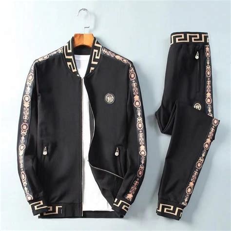 versace men's tracksuit|Versace tracksuit men's sale.